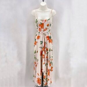 INTERMIX Floral Jumpsuit